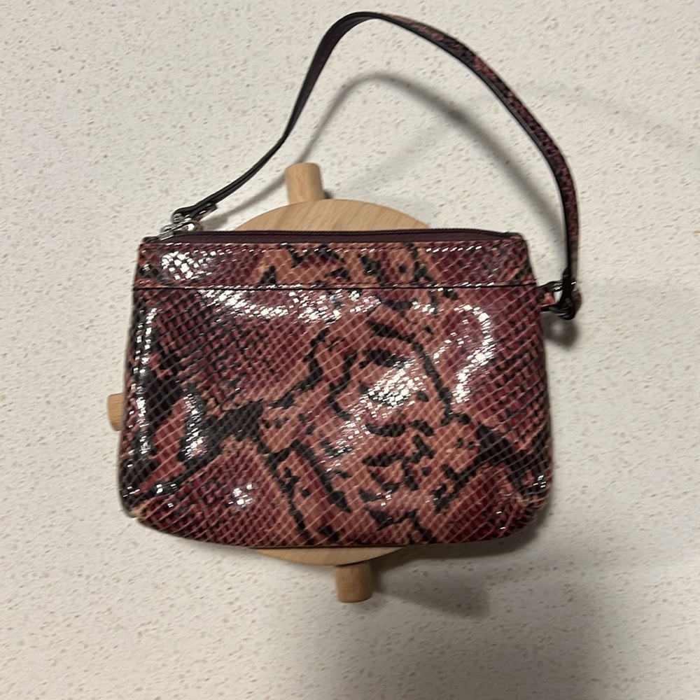 Coach Wristlet in Faux Python - Picture 4 of 6